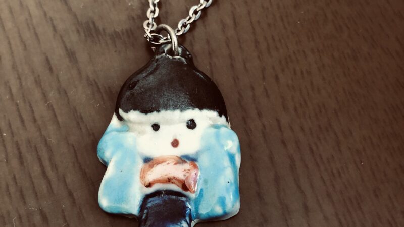 母の形見のペンダント　